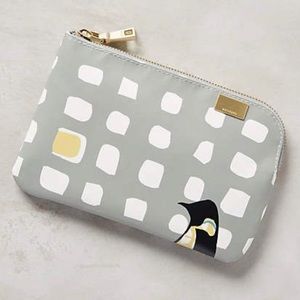 KESTREL Anthropologie Polar Penguin Pouch Case Bag